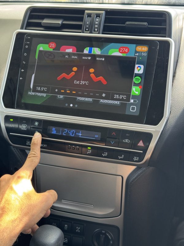 2018-2020 Toyota Prado Landcruiser Headunit. - Image 4