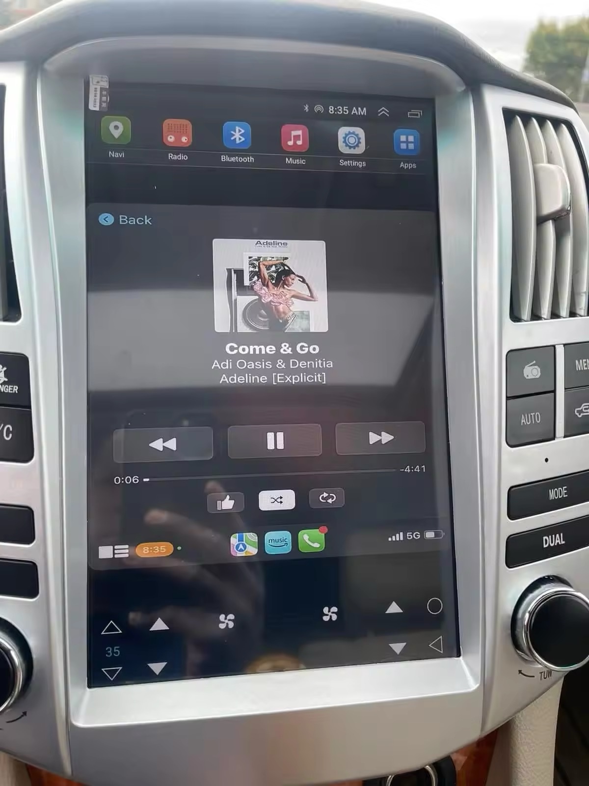 Toyota Harrier/ Lexus RX300, RX330, RX350 2004-2008 Headunit. - Image 5