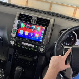 Alternative view of 2009-2013 150 Series Toyota Prado Headunit.