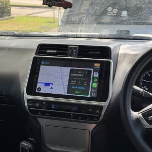 Alternative view of 2018-2020 Toyota Prado Landcruiser Headunit.