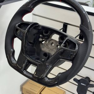 Alternative view of Fordranger 2016-2022 Carbon fiber steering wheel