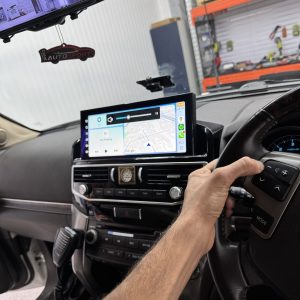 Alternative view of 2008-2015 200 series Landcruiser Headunit